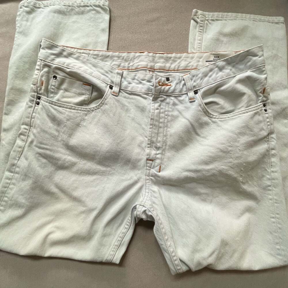Buffalo David Bitton Six Basic Slim Straight  Jeans Size 36x30